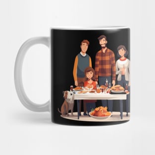 Family Thanksgiving Mug